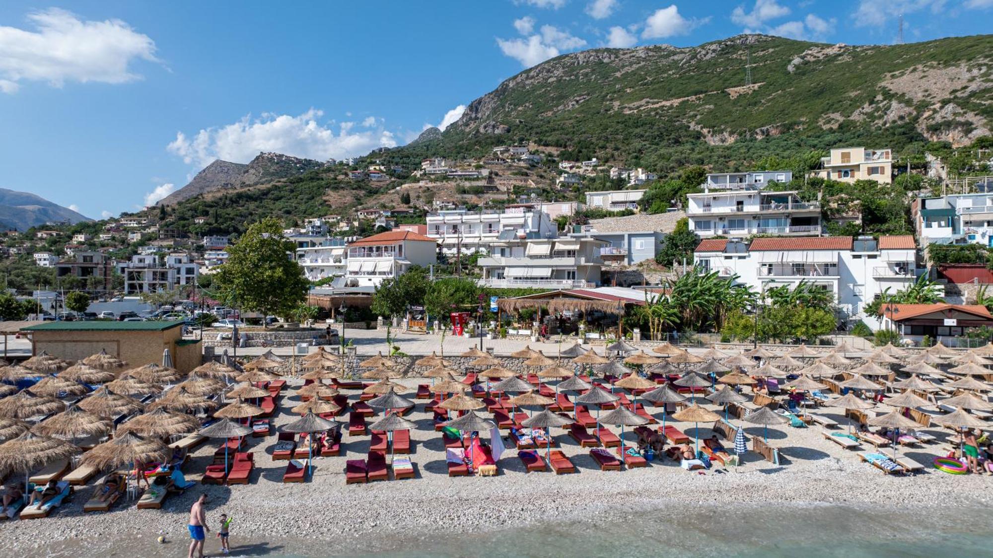 Villa Gjika Qeparo Bagian luar foto